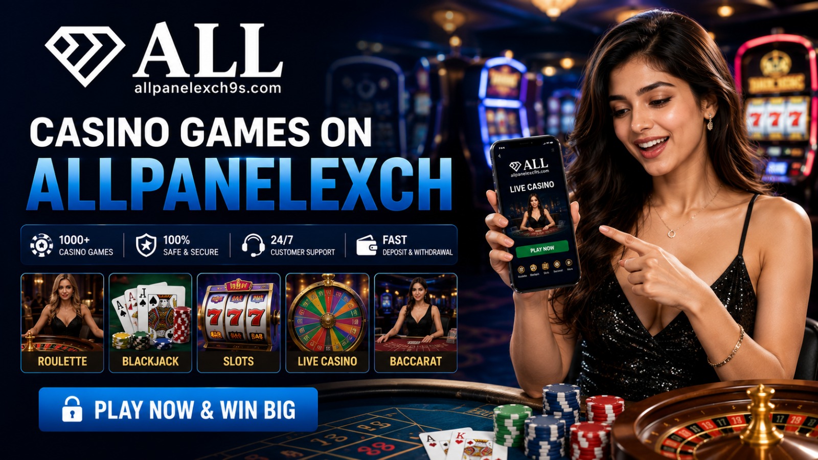Allpanelexch Live Casino Games